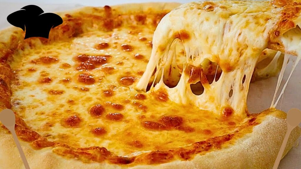 Cheese burst pizza recipe