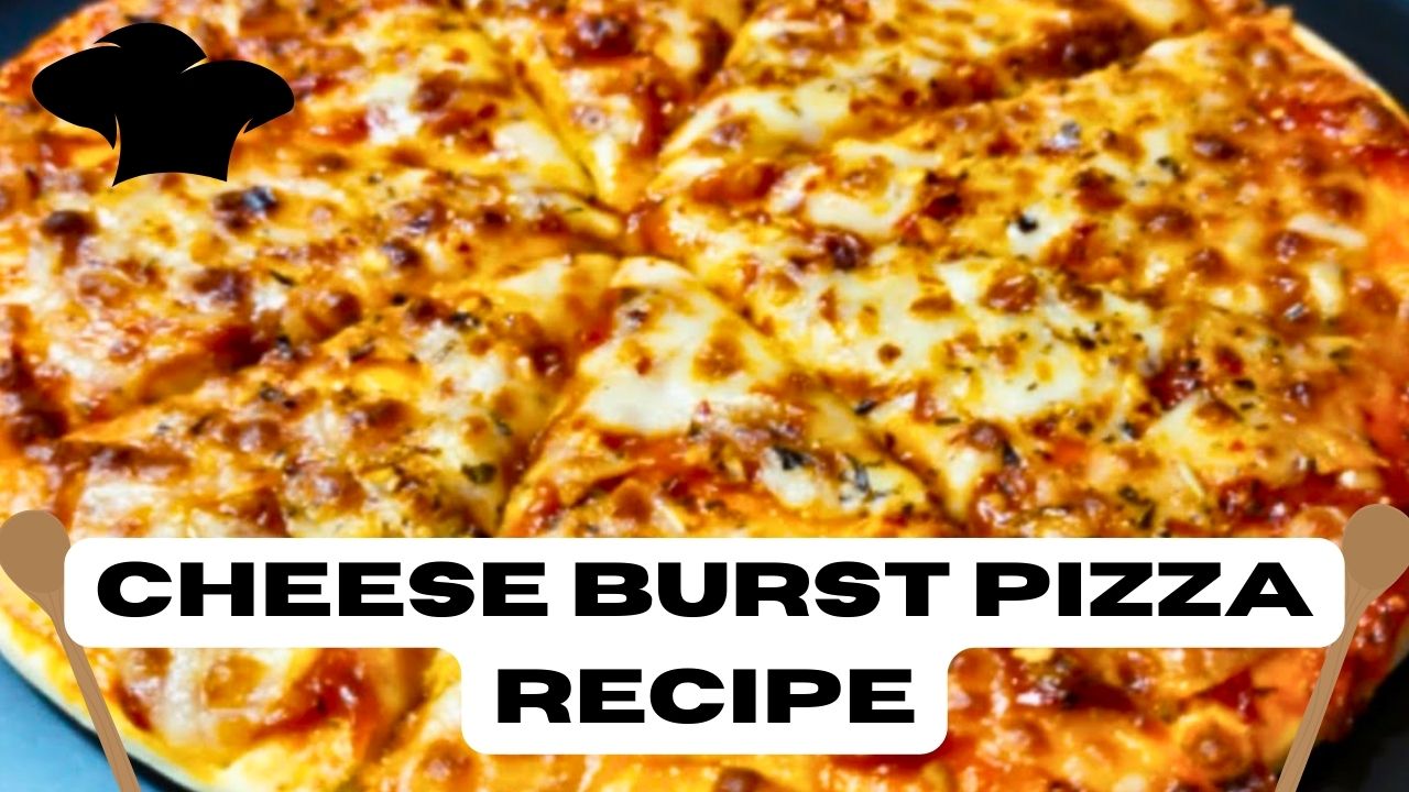 Cheese burst pizza recipe