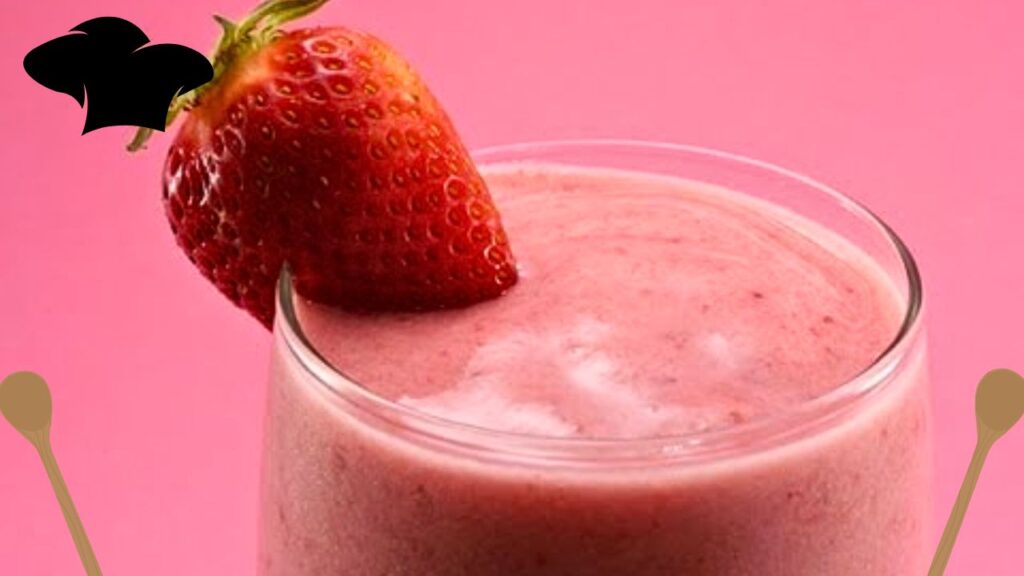 Strawberry banana smoothie