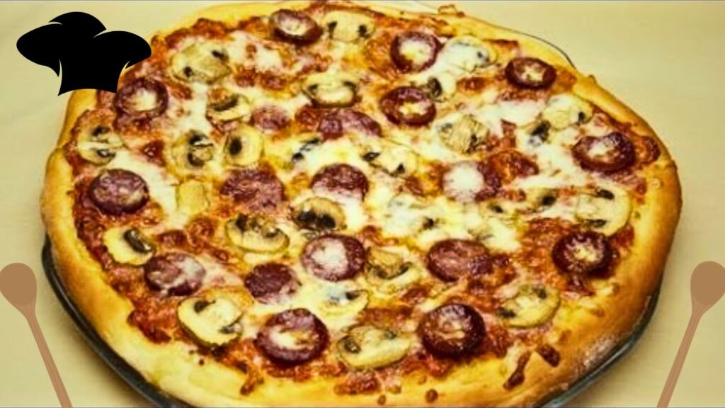 Mushroom pizza recipe