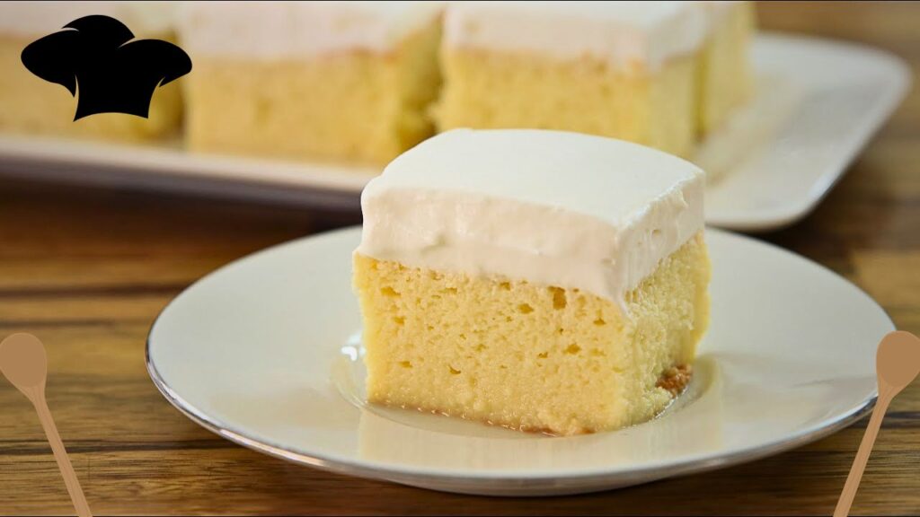 Tres leches cake or milk cake