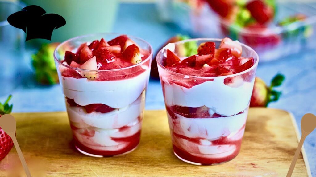 Strawberry Fruit Cream Recipe