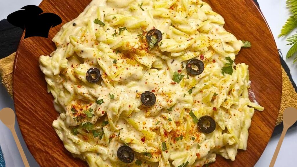 White sauce pasta