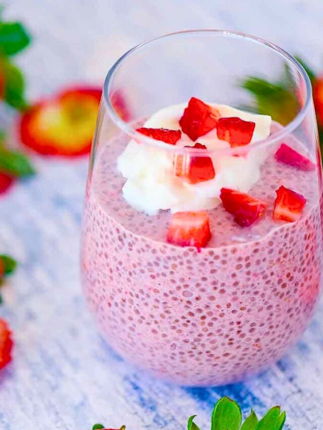 Strawberry Chia pudding